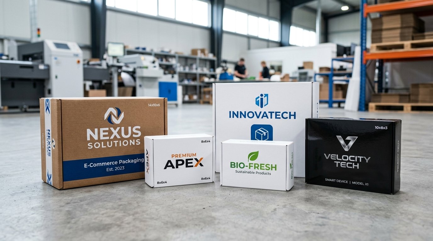 Custom Printed and Laminated Packaging Boxes