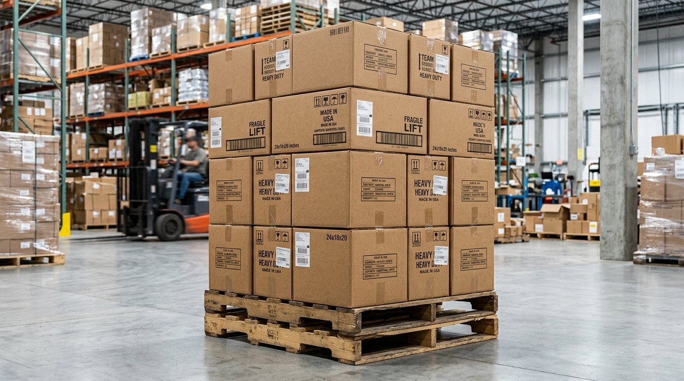Heavy Duty 3-Ply & 5-Ply Stacked Corrugated Boxes
